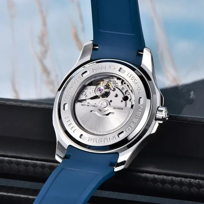 Montre Pagani Design PD-YS031 – Argent bleu