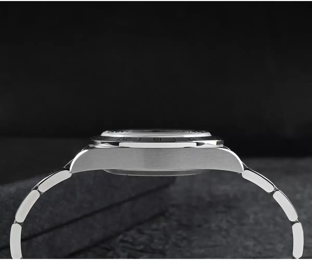 Montre San Martin SN0054-G – Blanc mat