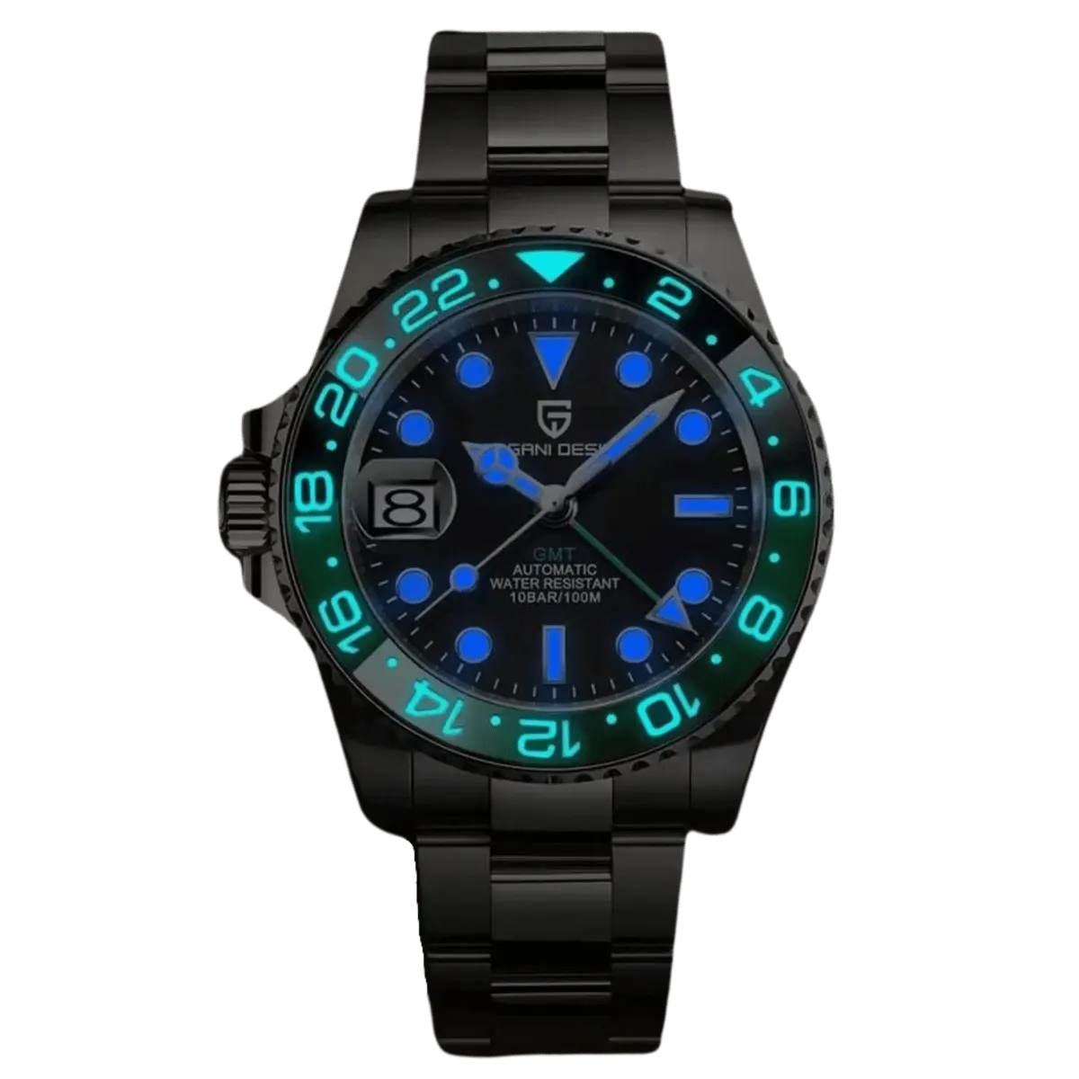 Montre Pagani Design PD-1662 Automatique 40 mm – Or rose / Bracelet Oyster