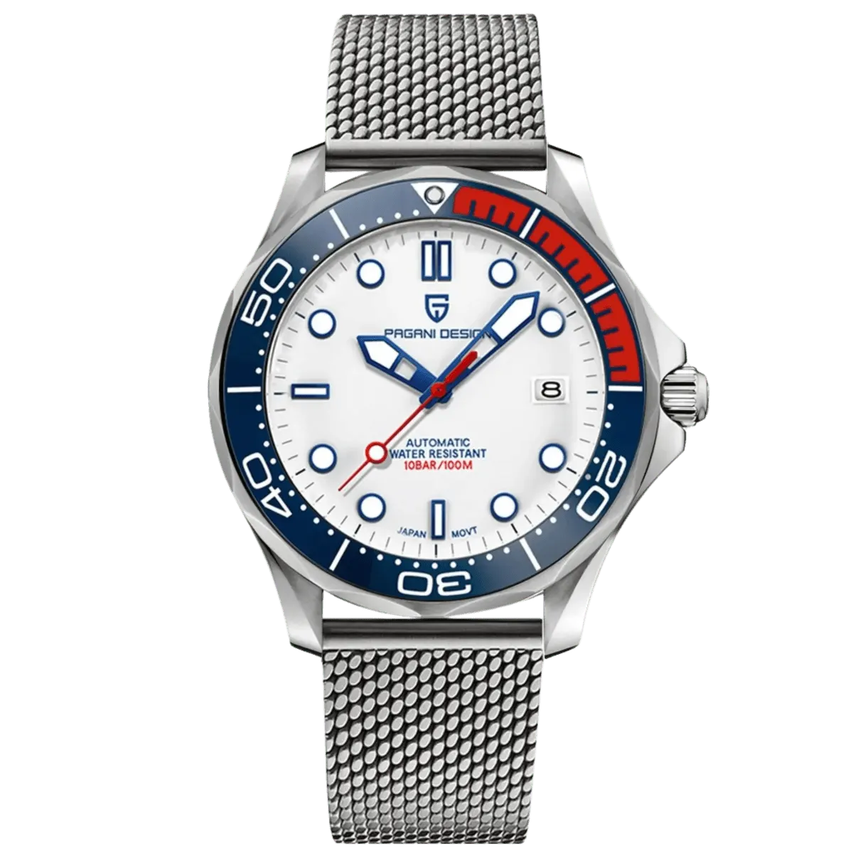 Montre Pagani Design PD-1667 Automatique 42 mm – Rouge