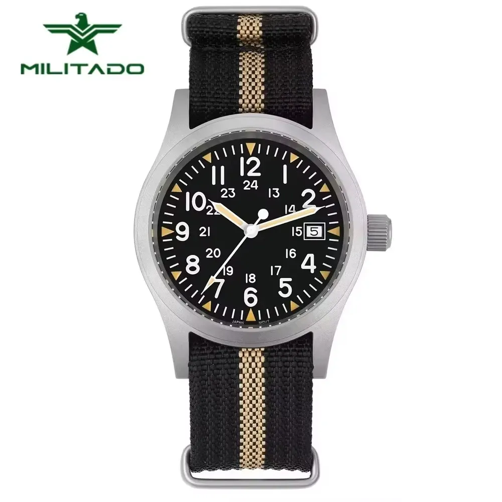 Montre Militado ML05 Quartz 38 mm – Version 4