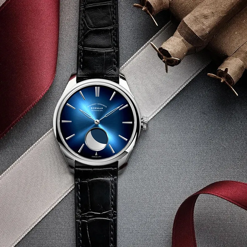 Montre Borman Automatique 41,5 mm – Argent