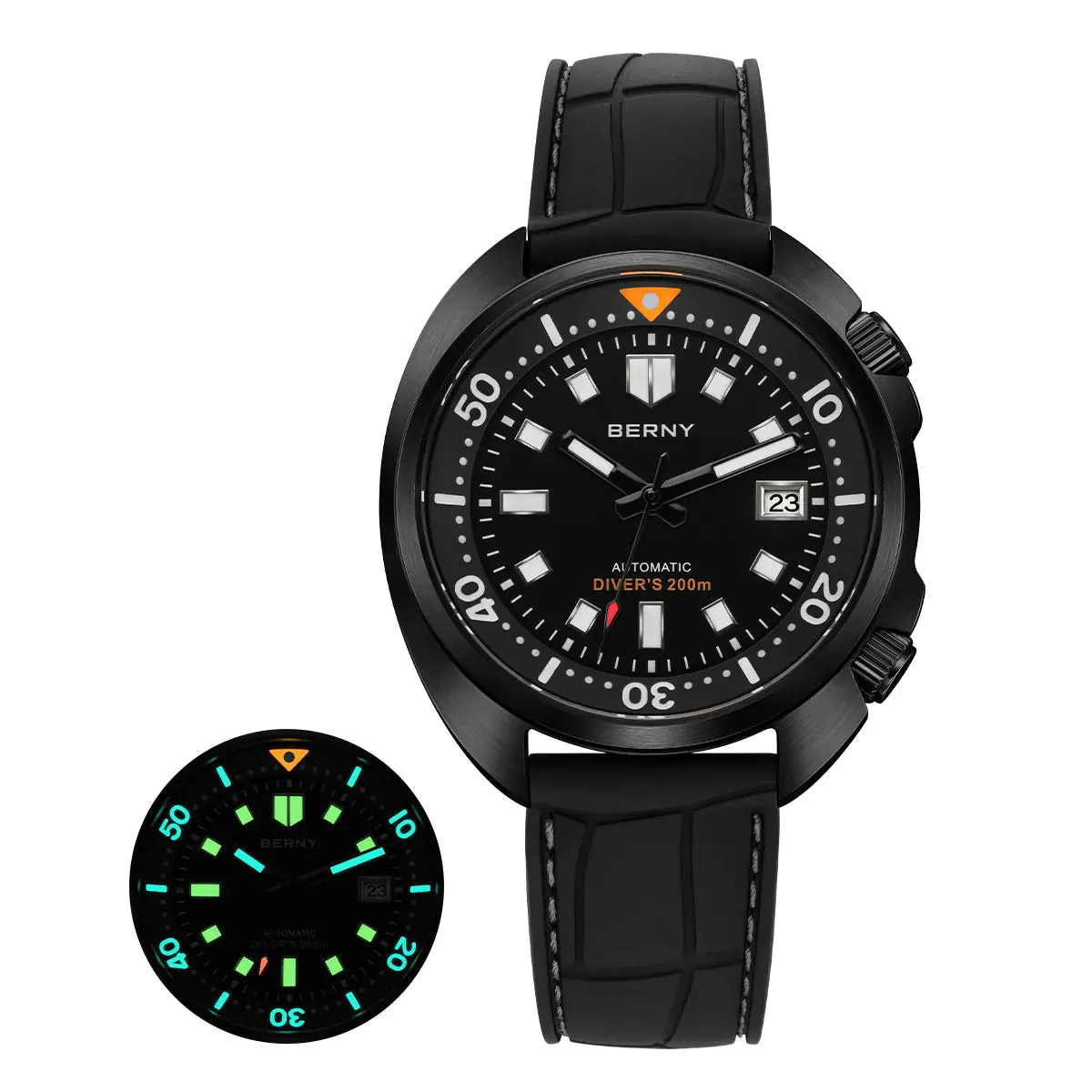 Montre Berny AM1970M-BLK Automatique – Noir