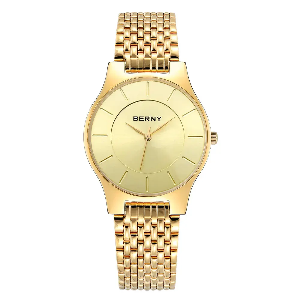 Montre Berny Quartz – Or