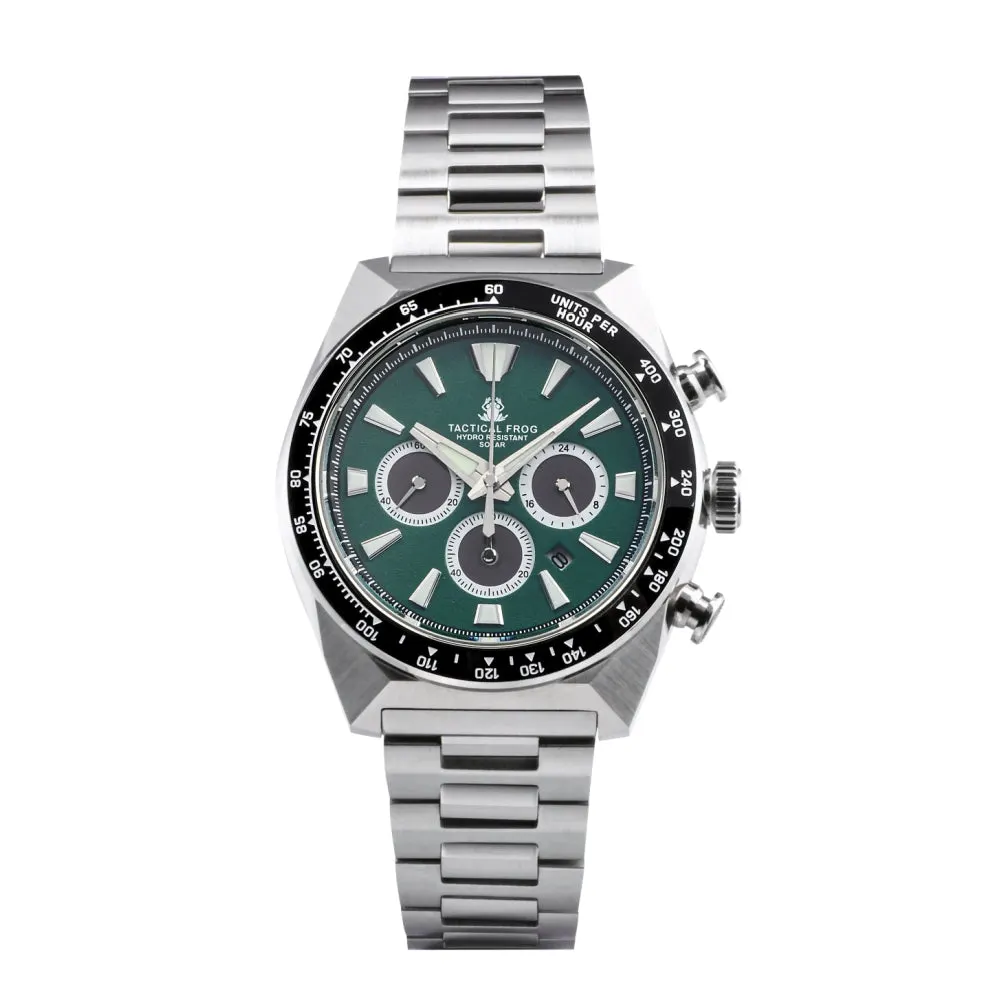 Montre Tactical Frog VS75 Solaire 43 mm – Vert