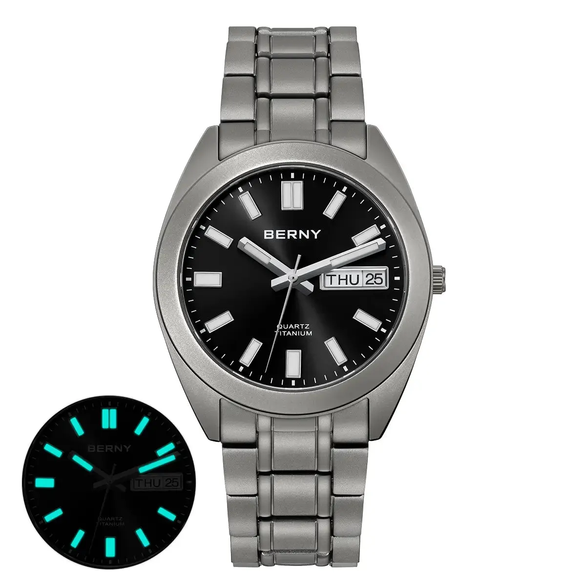 Montre Berny T2567MS Quartz – Noir