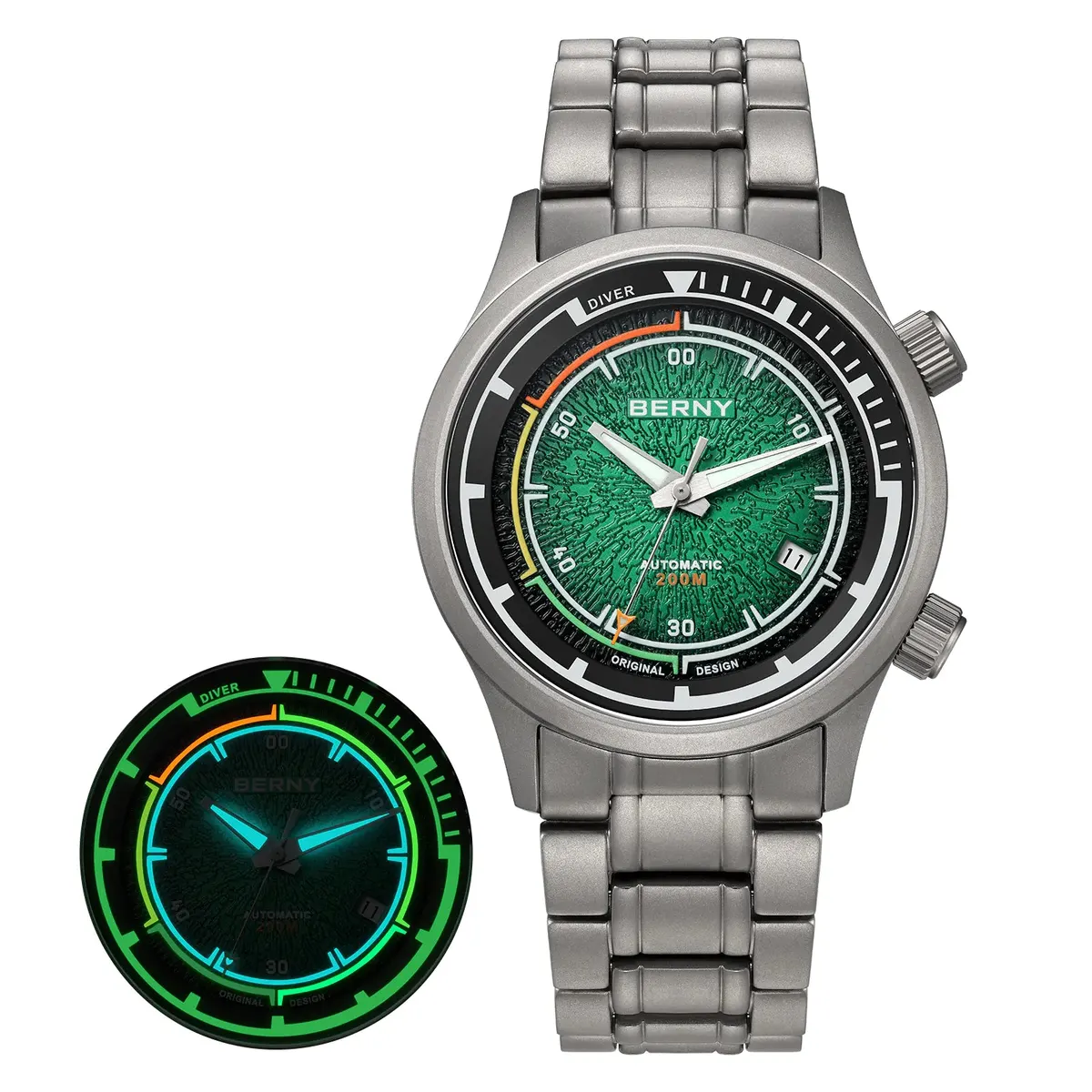 Montre Berny AMT159MS Automatique – Vert