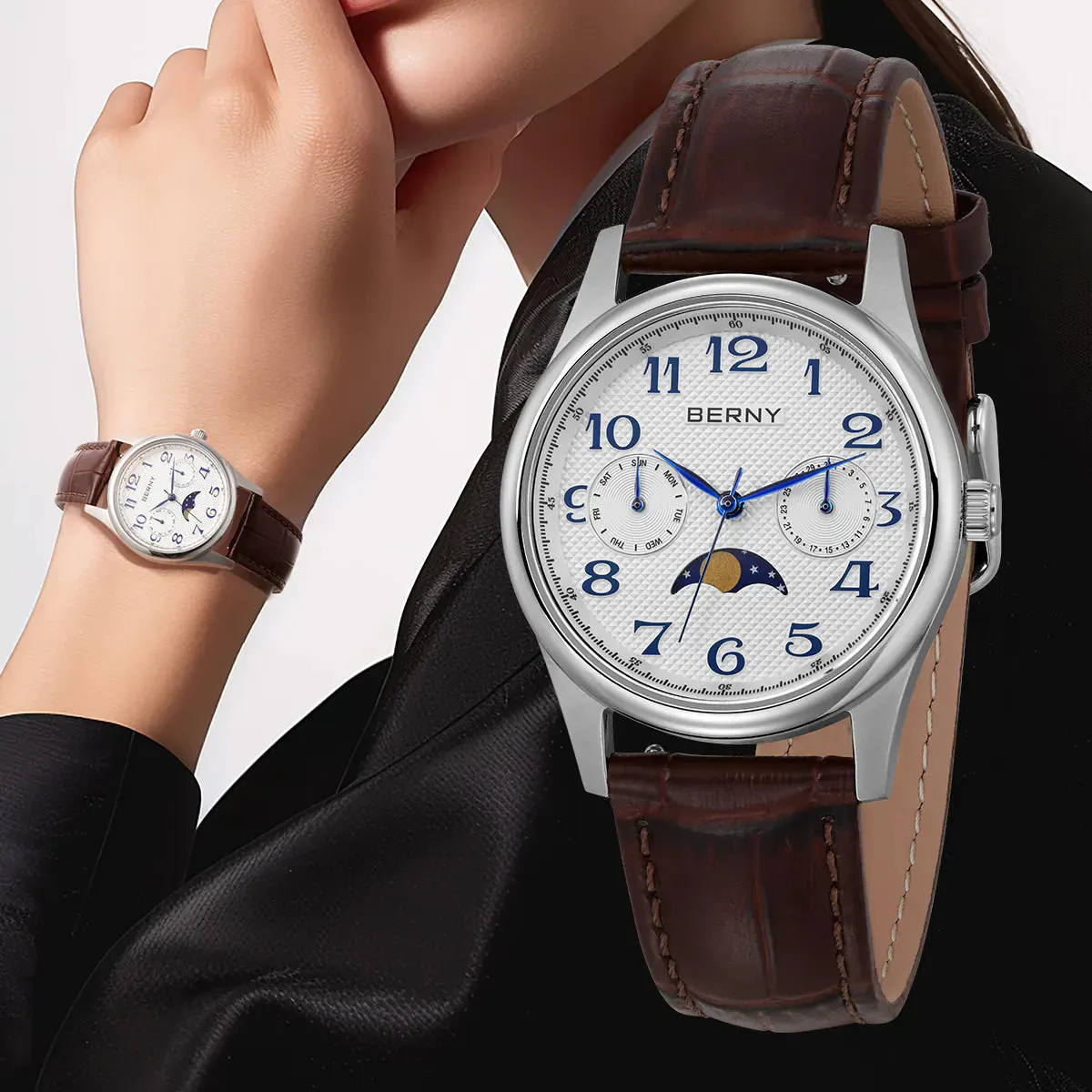 Montre Berny 2190L – Blanc