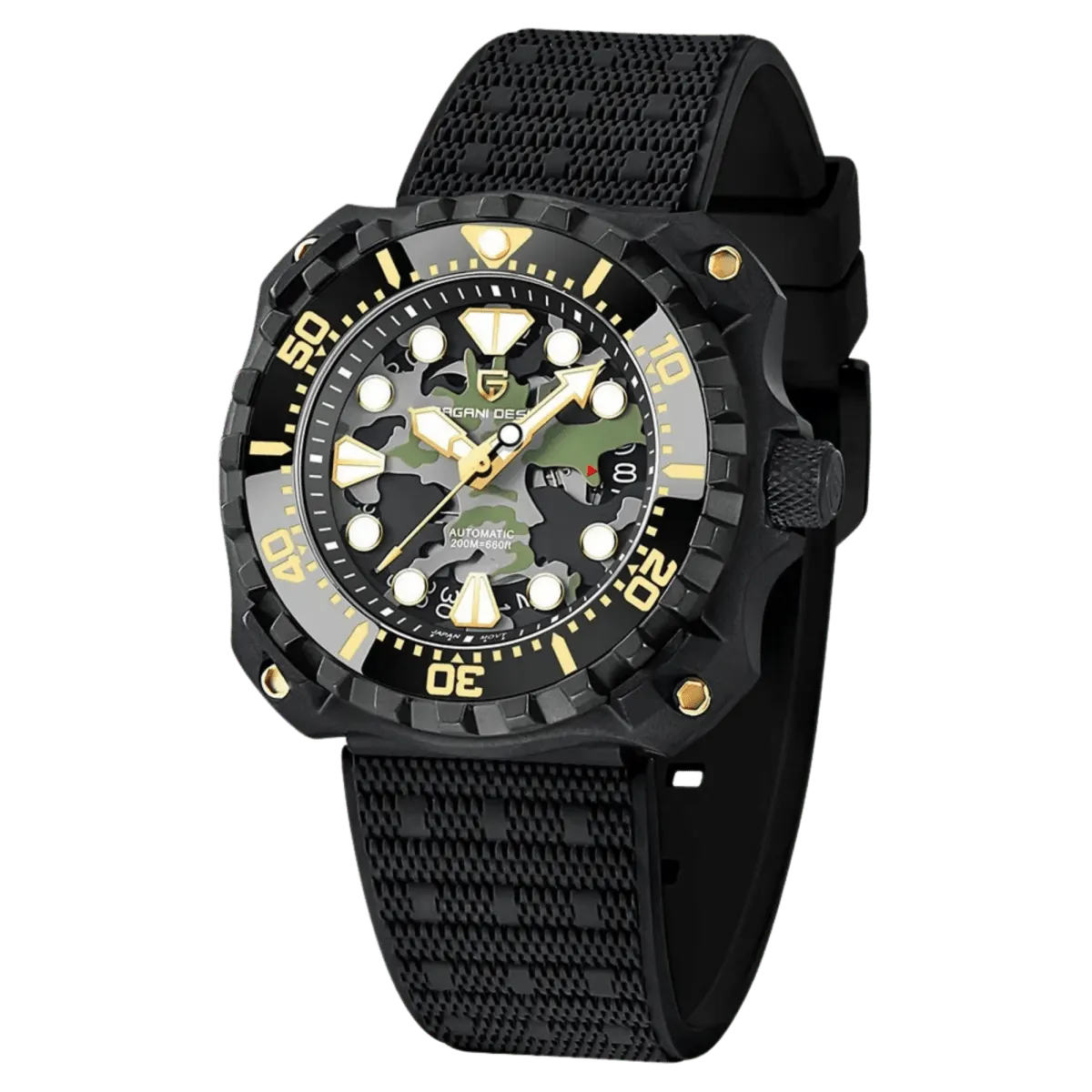 Montre Pagani Design PD-YN009 – Vert / Noir