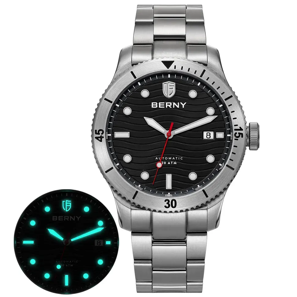 Montre Berny AM134M Automatique – Noir
