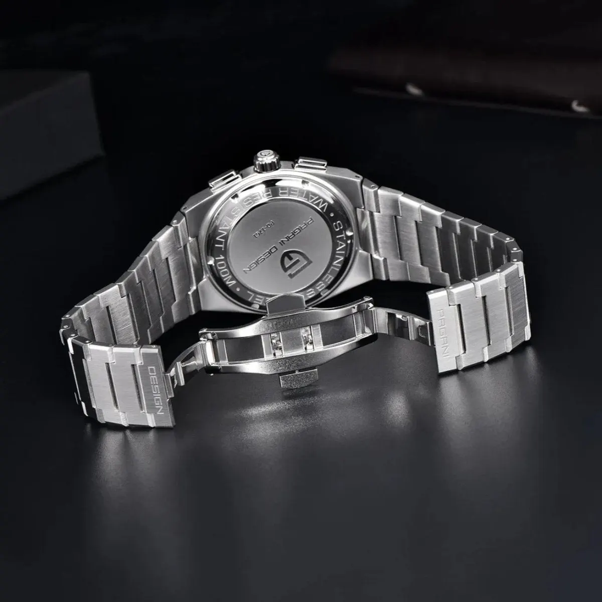 Montre Pagani Design PD-1761 Méca-quartz 40 mm – Bleu