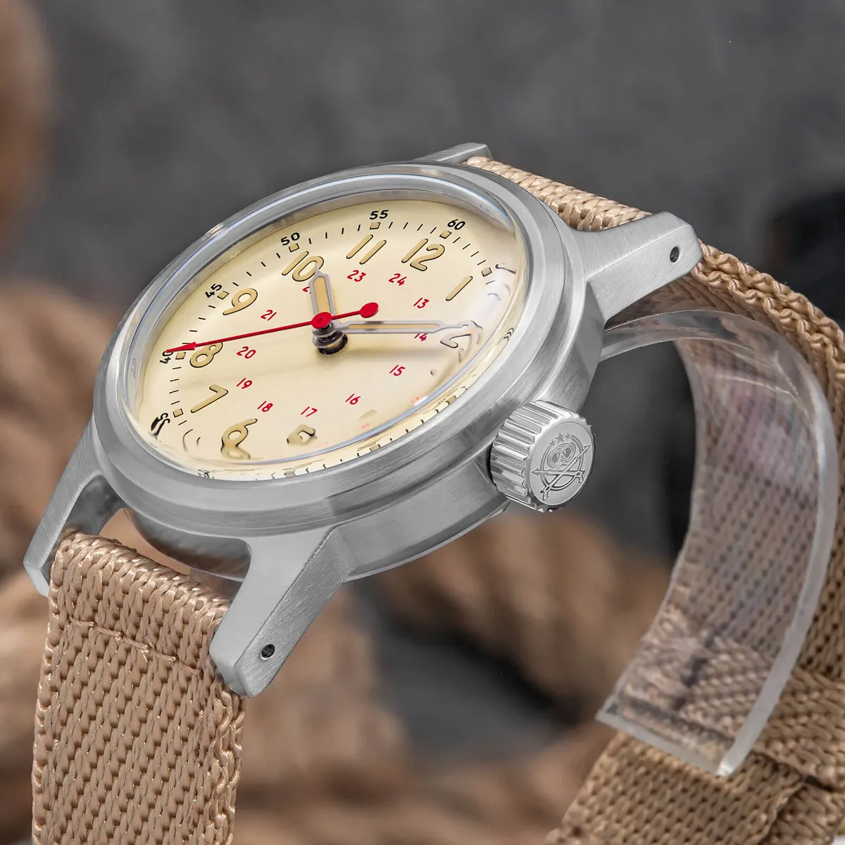 Montre Addiesdive AD2076 – Beige