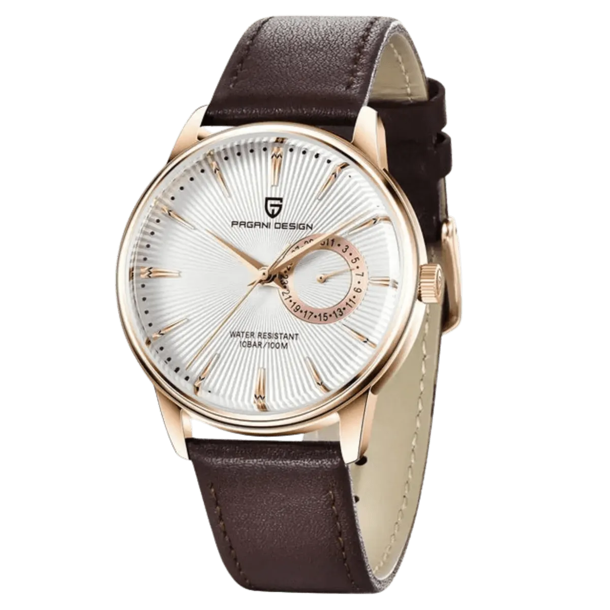Montre Pagani Design PD-1654 Quartz 40 mm – Blanc