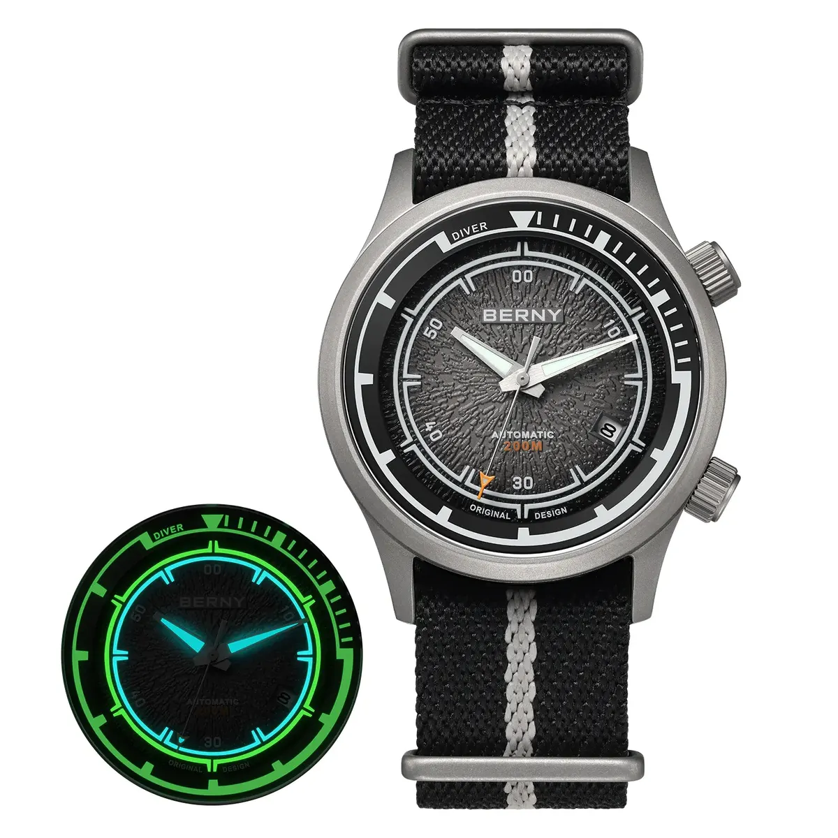Montre Berny AMT159MNY Automatique – Noir