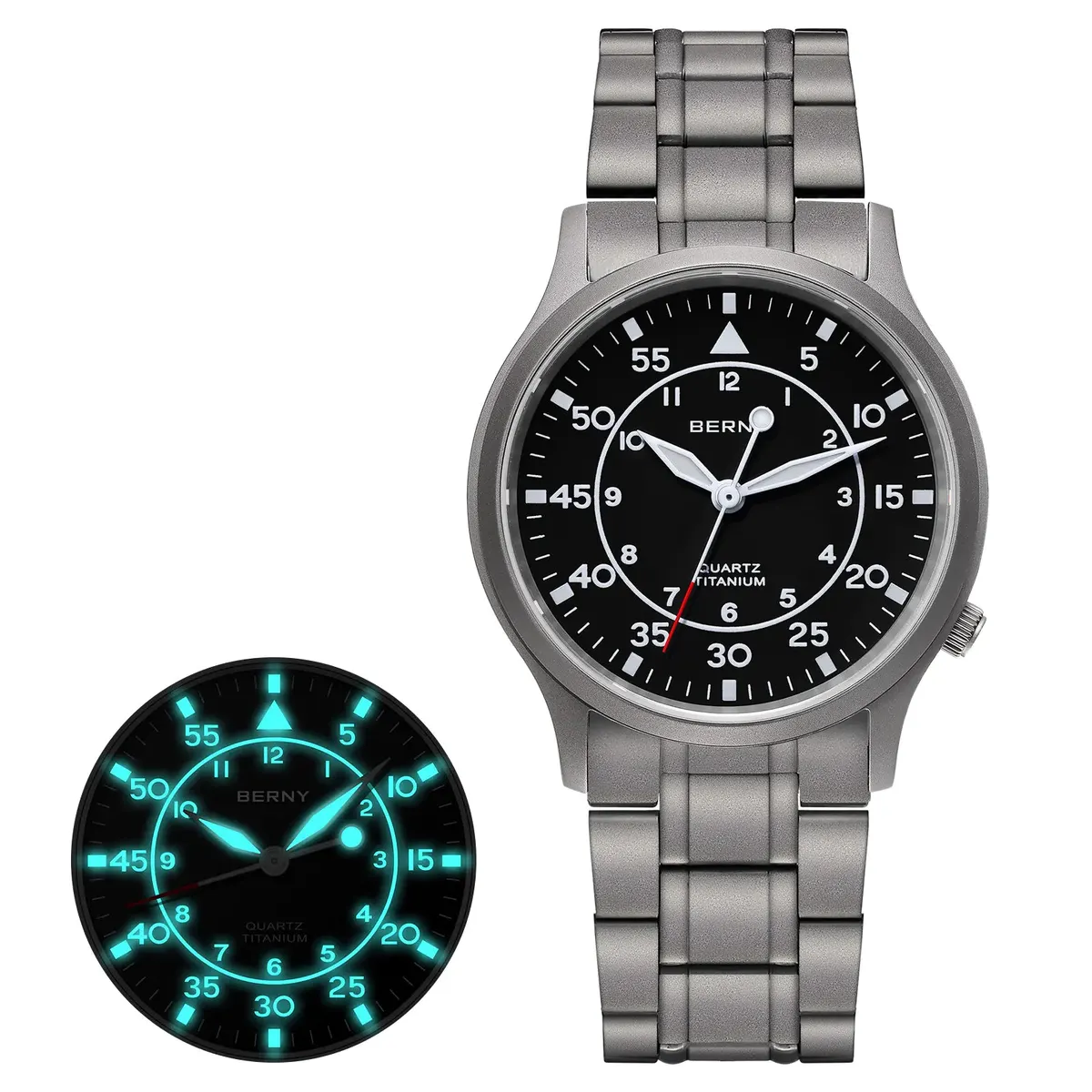 Montre Berny T2566MS Quartz – Noir