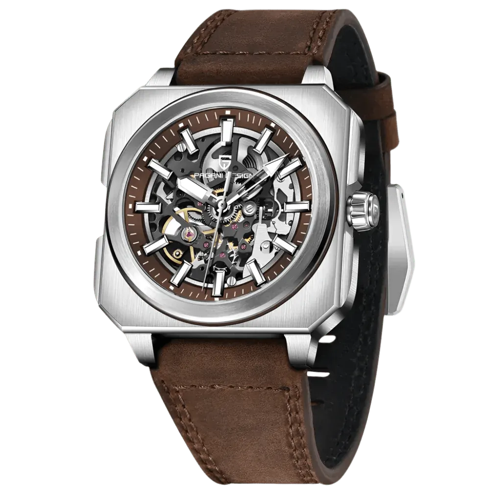 Montre Pagani Design Automatique 42 mm – Marron