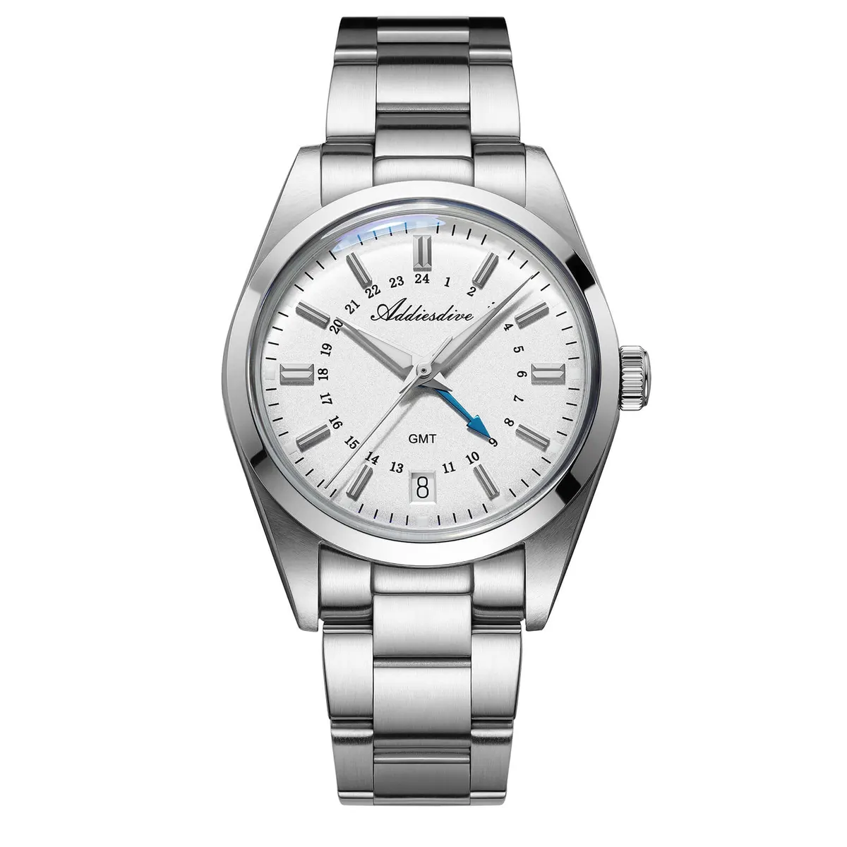Montre Addiesdive AD2065 Quartz 36 mm – Argent