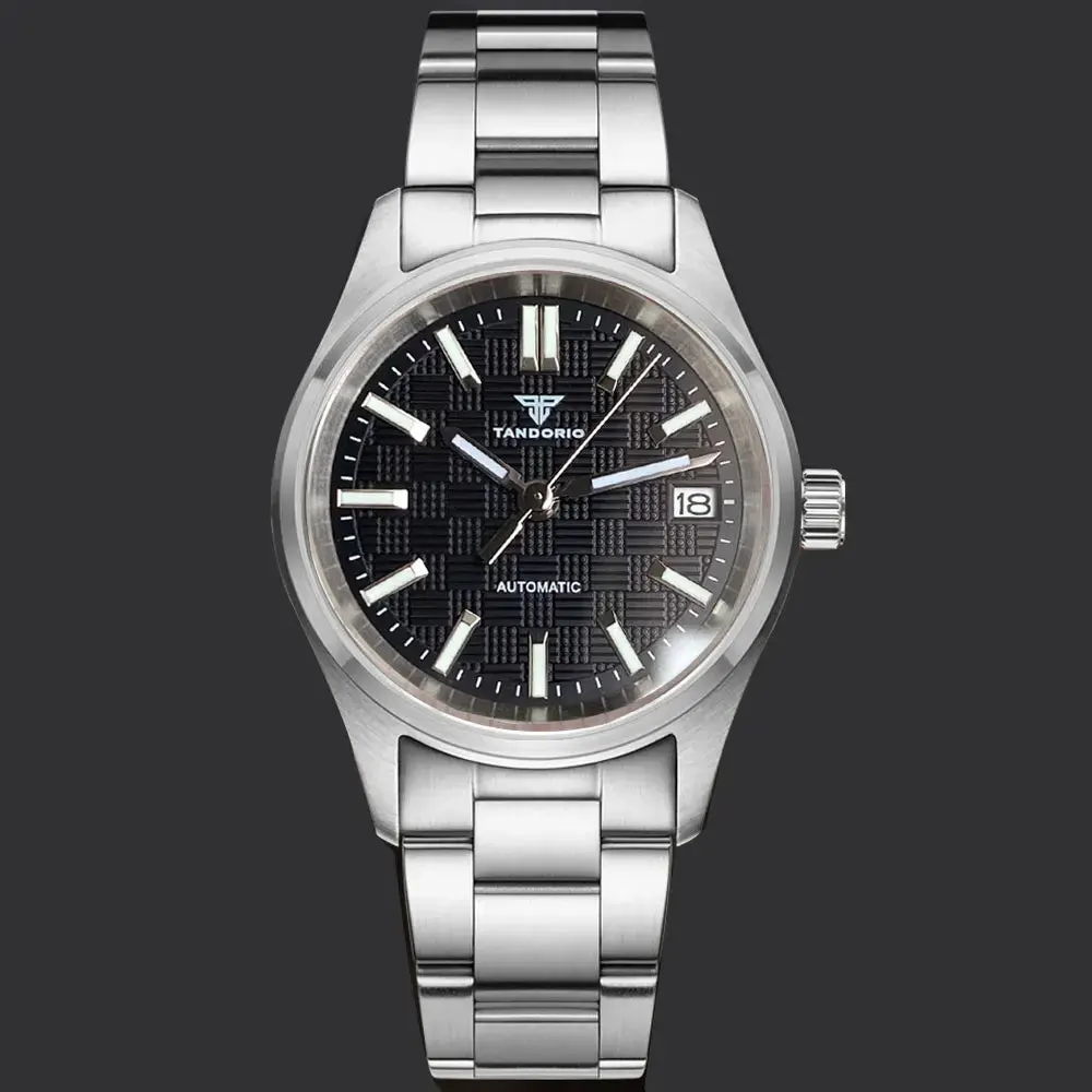 Montre Tandorio TD129 Automatique 36 mm – Noir · Acier