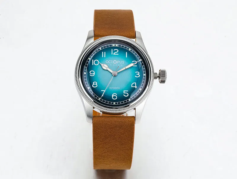Montre Octopus Kraken Automatique 38 mm – Cadran dégradé bleu