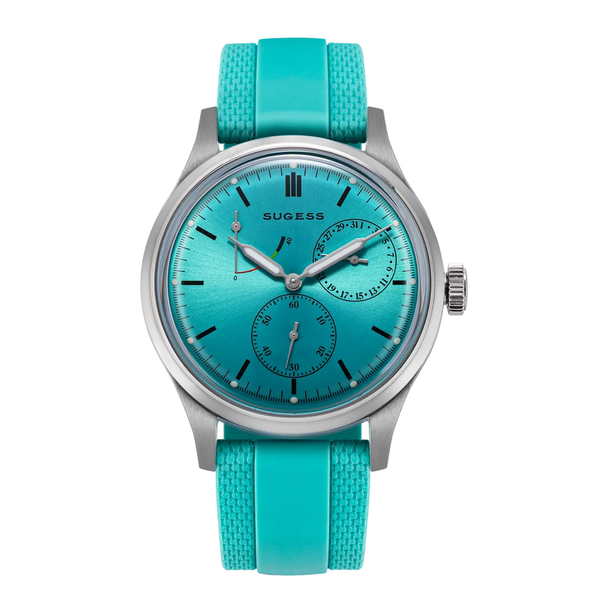 Montre Sugess S458 Automatique 40 mm – Cadran bleu clair