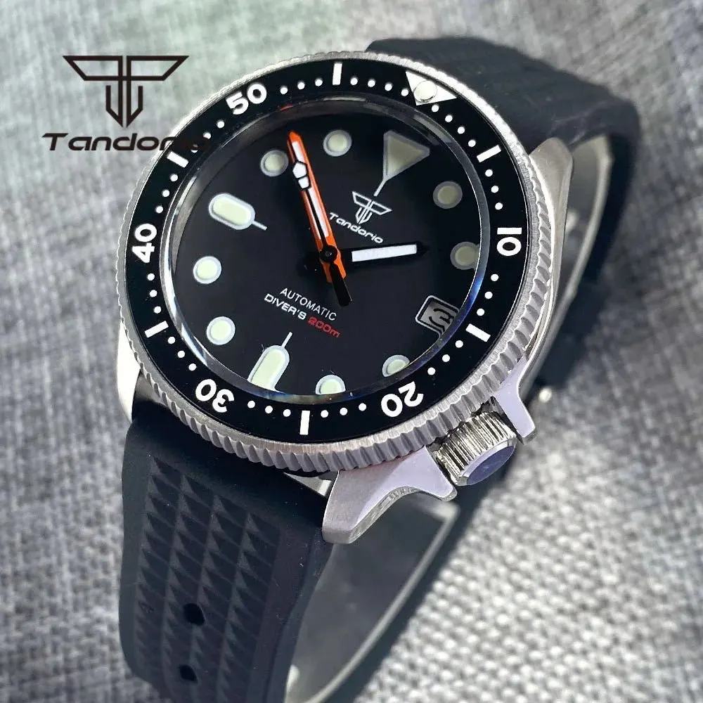 Montre Tandorio TD201 – Lunette noire
