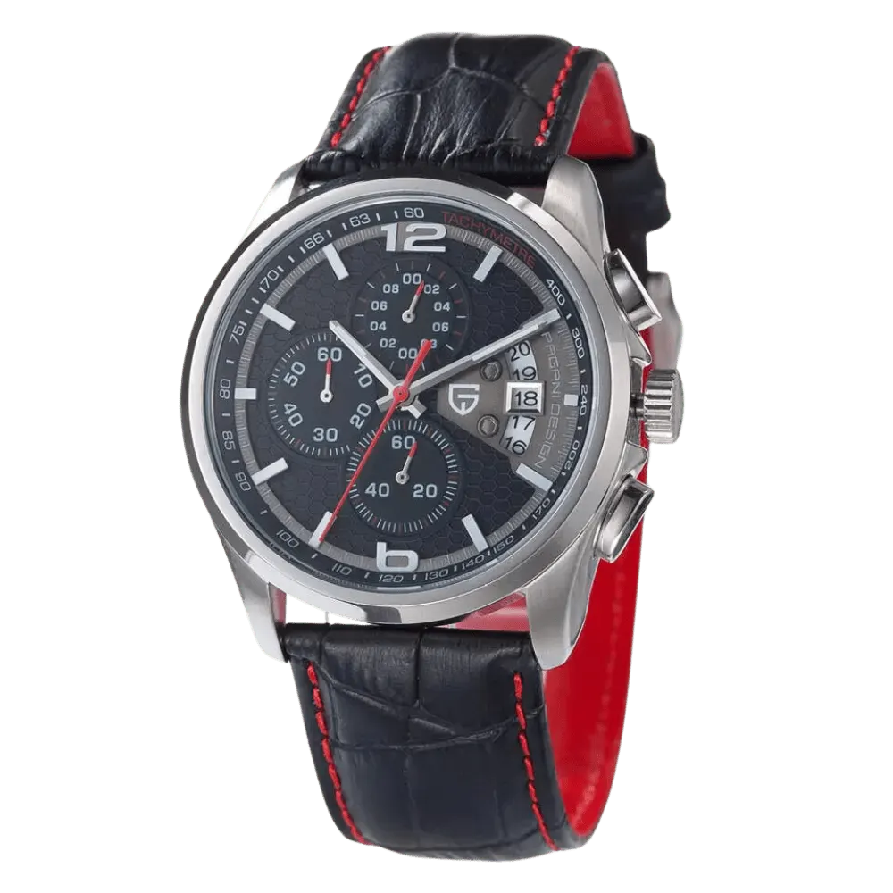 Montre Pagani Design PD-3306 Quartz 44 mm – Noir