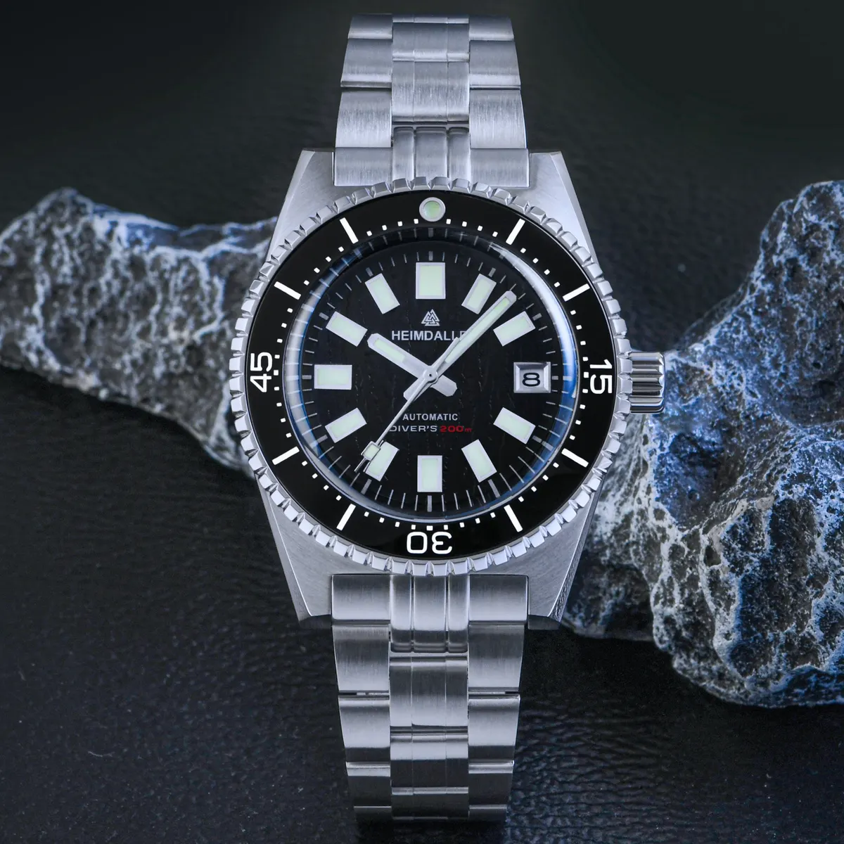 Montre Heimdallr Automatique 41 mm – Noir