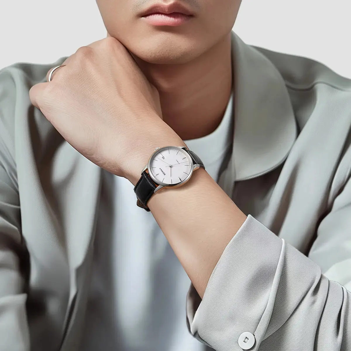Montre Berny AM012M – Blanc