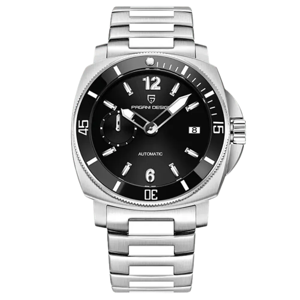Montre Pagani Design PD-1820 Automatique 43 mm – Noir / Acier