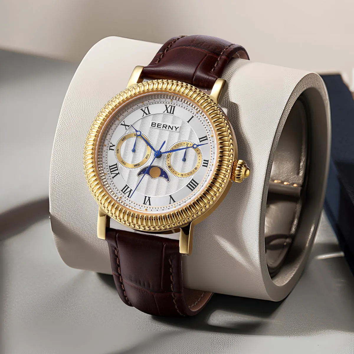 Montre Berny Quartz – Or / Noir