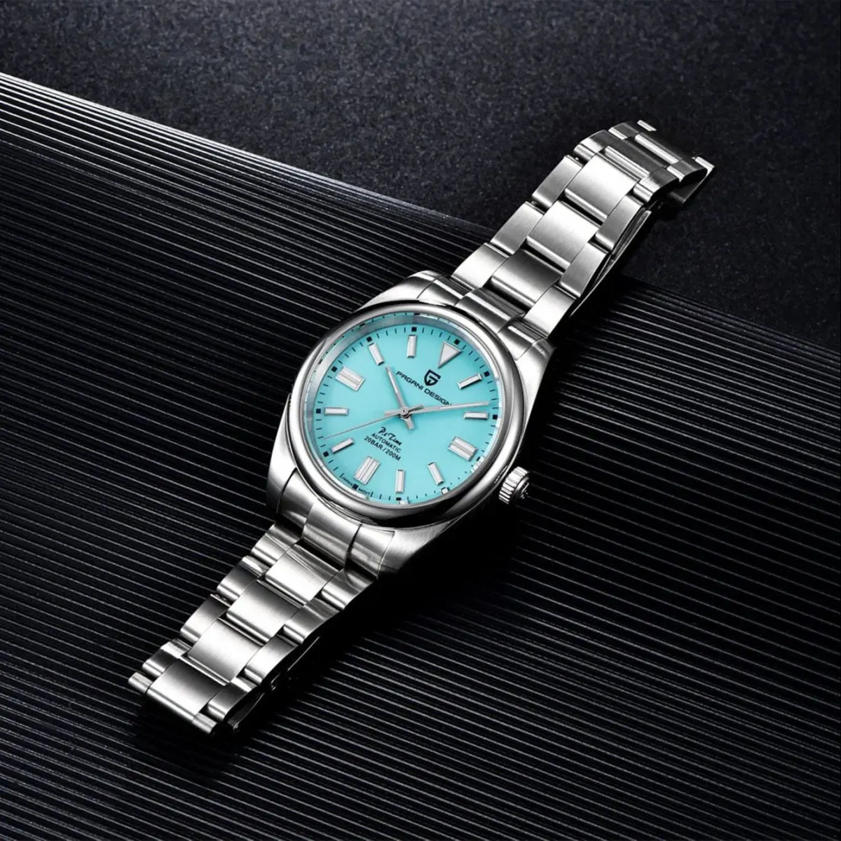 Montre Pagani Design Automatique 40 mm – Bleu ciel