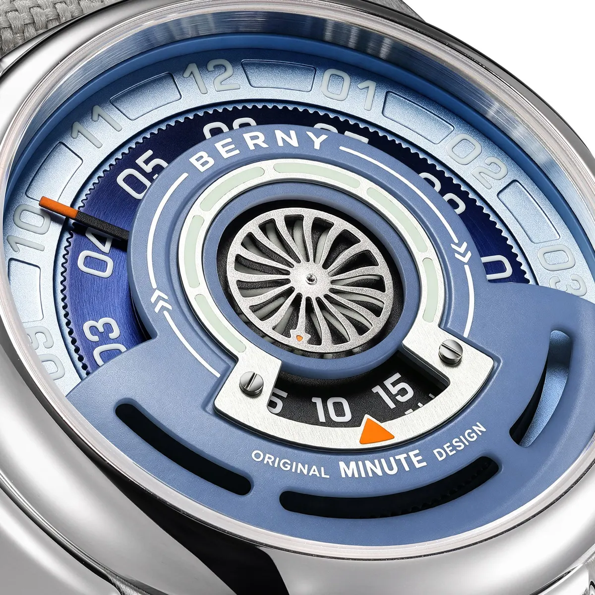 Montre Berny AM160L – Bleu clair