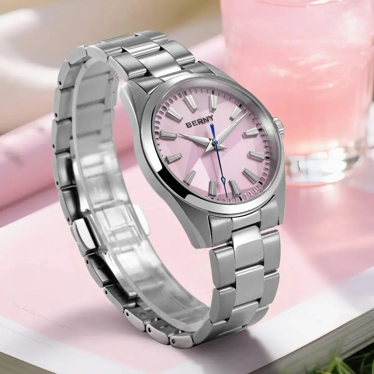 Montre Berny Quartz – Rose