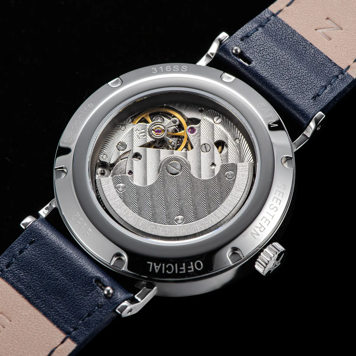 Montre Seestern S382 – Cadran bleu