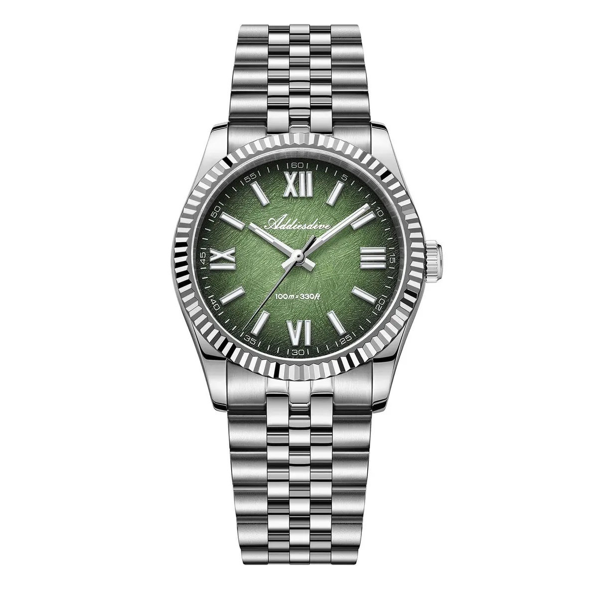 Montre Addiesdive AD2512 Quartz 36 mm – Vert