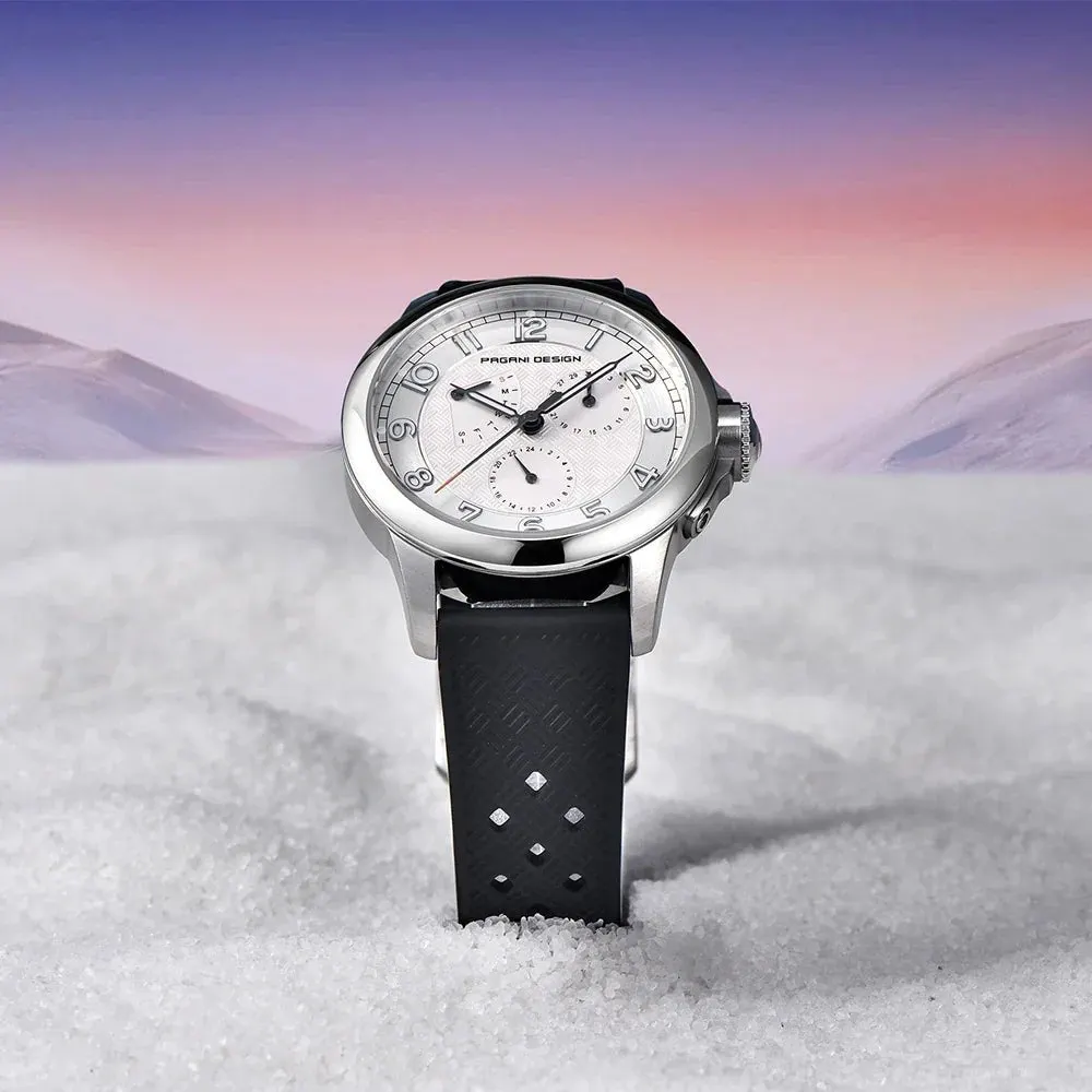 Montre Pagani Design Quartz 40 mm – Bleu