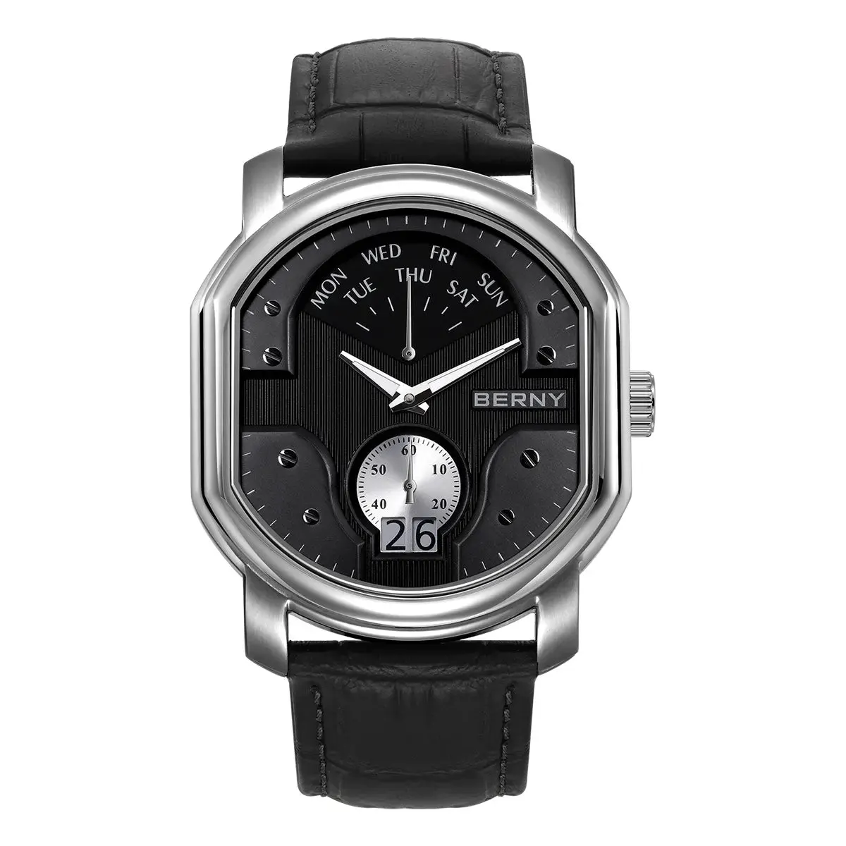 Montre Berny Quartz – Noir