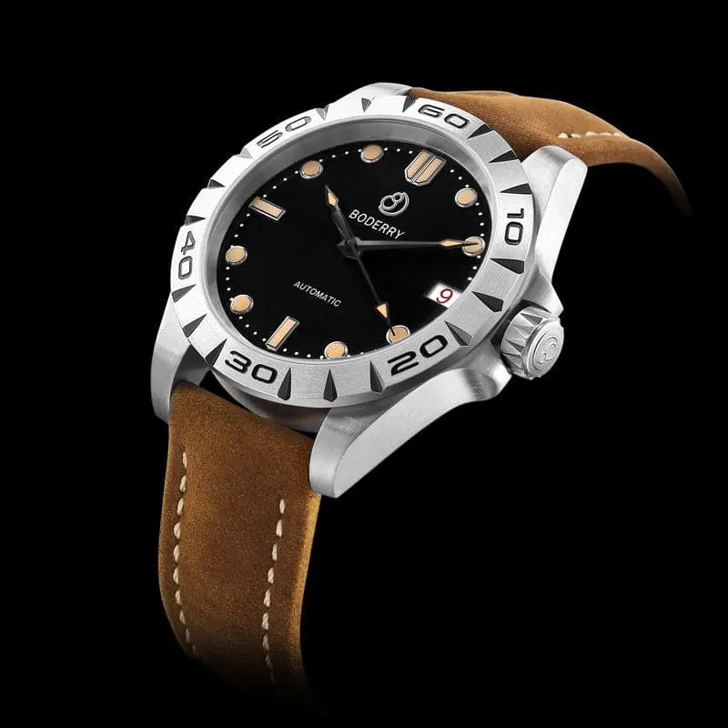 Montre Boderry Automatique 41,5 mm – Foncé