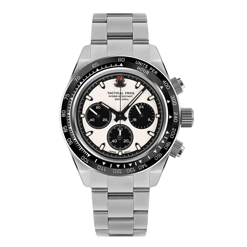 Montre Tactical Frog VS75 Solaire – Blanc