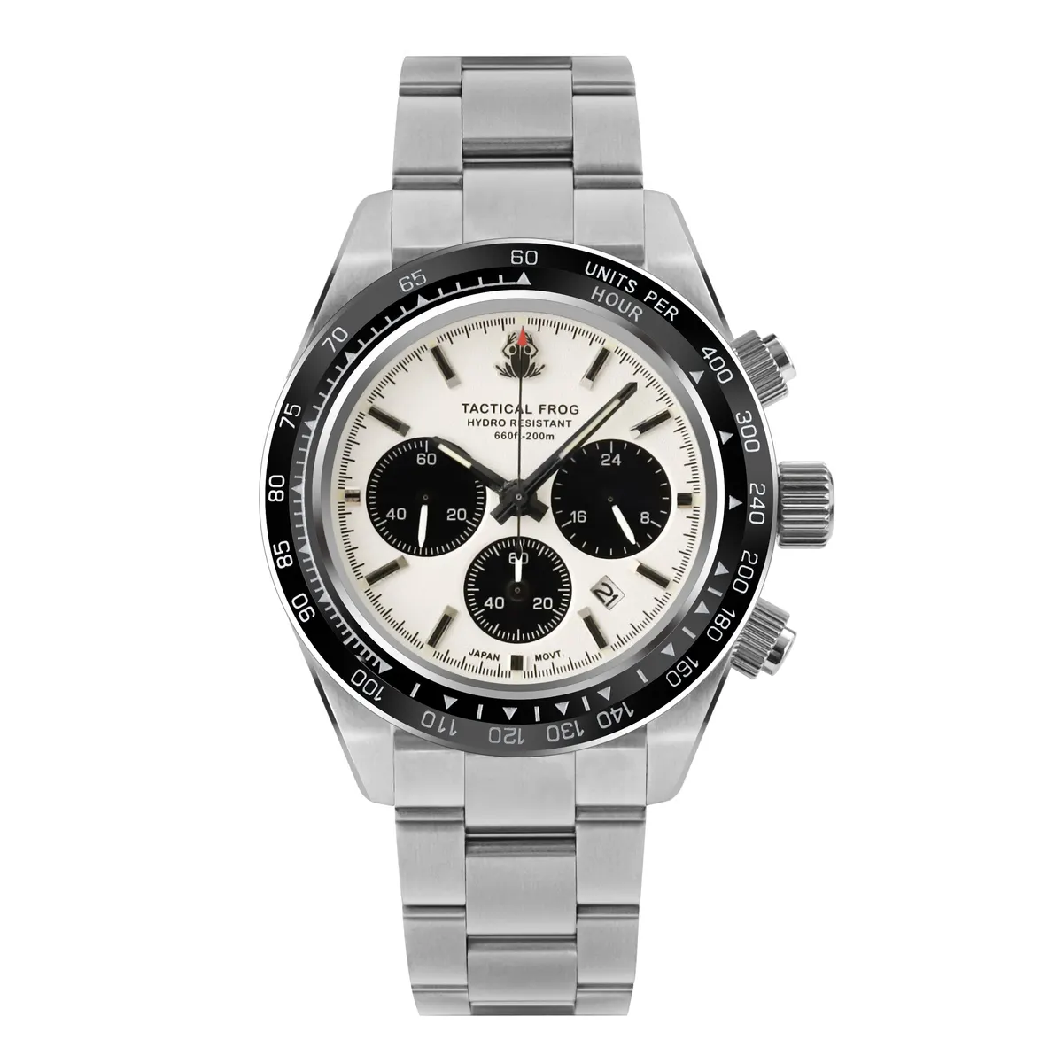 Montre Tactical Frog VS75 Solaire – Blanc