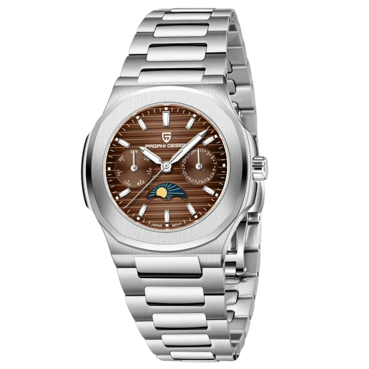 Montre Pagani Design PD-1786 Quartz 32,5 mm – Marron
