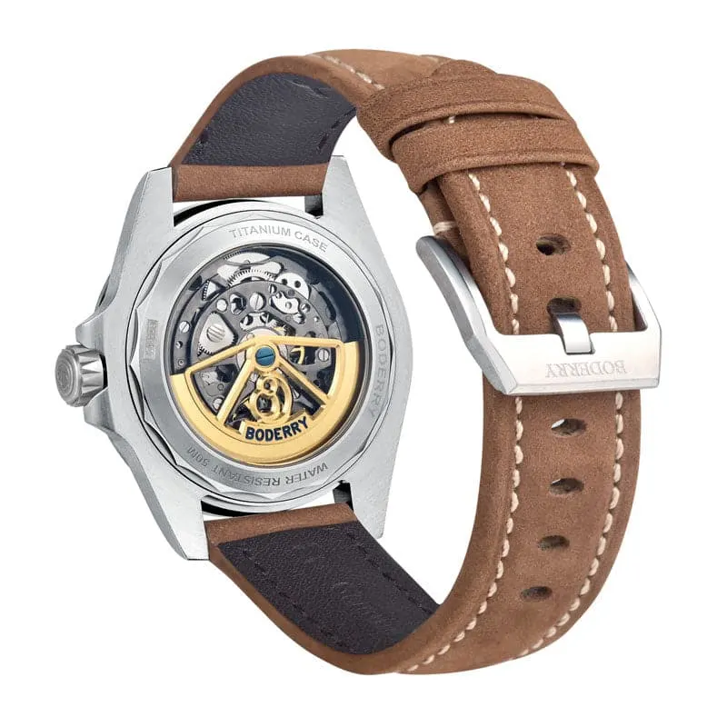 Montre Boderry Automatique 41,5 mm – Foncé
