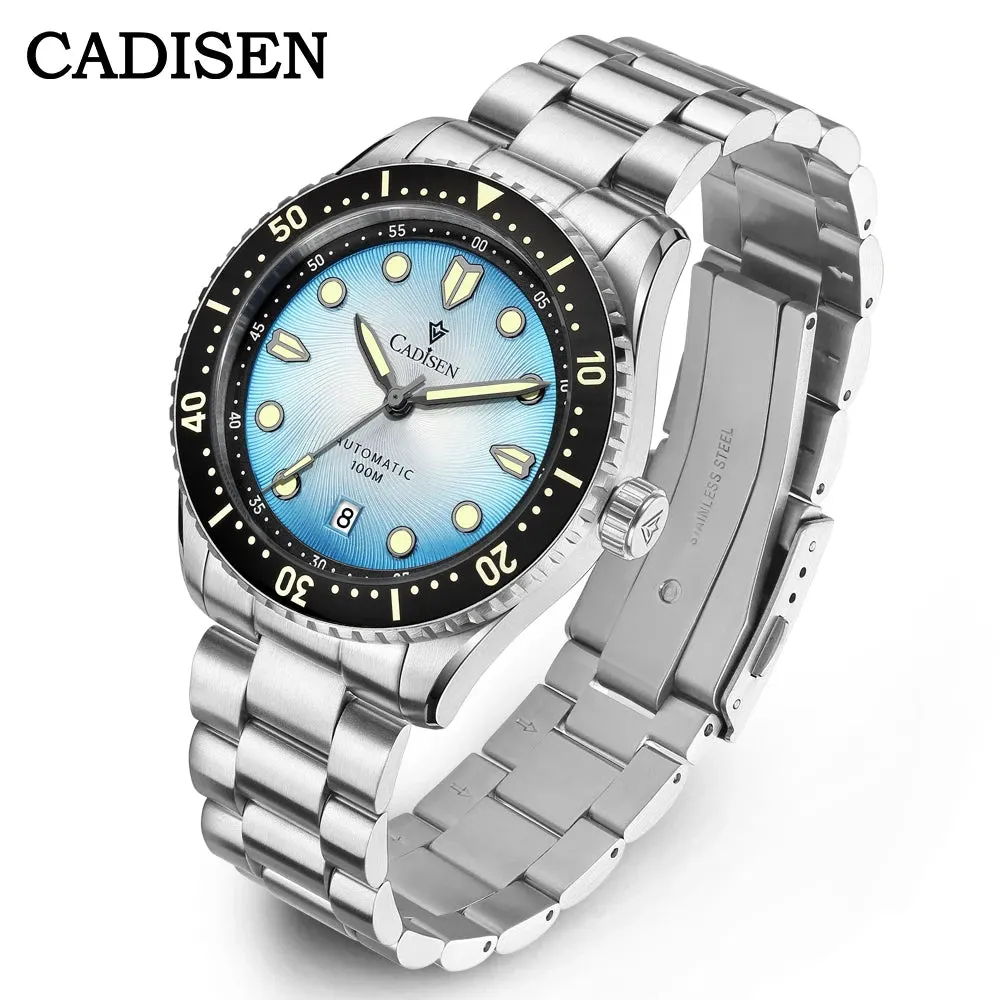 Montre Cadisen C8245 Automatique 40 mm – Blanc