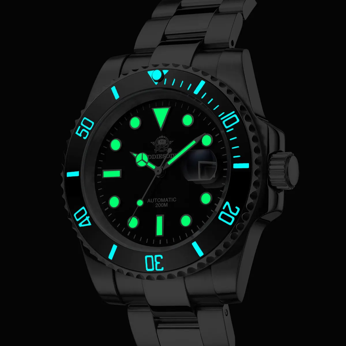 Montre Addiesdive Automatique 41 mm – NH35 / Noir