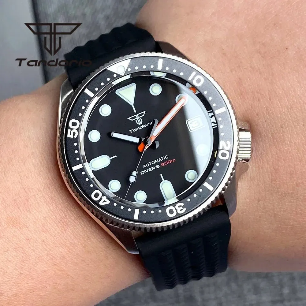 Montre Tandorio TD201 – Lunette noire