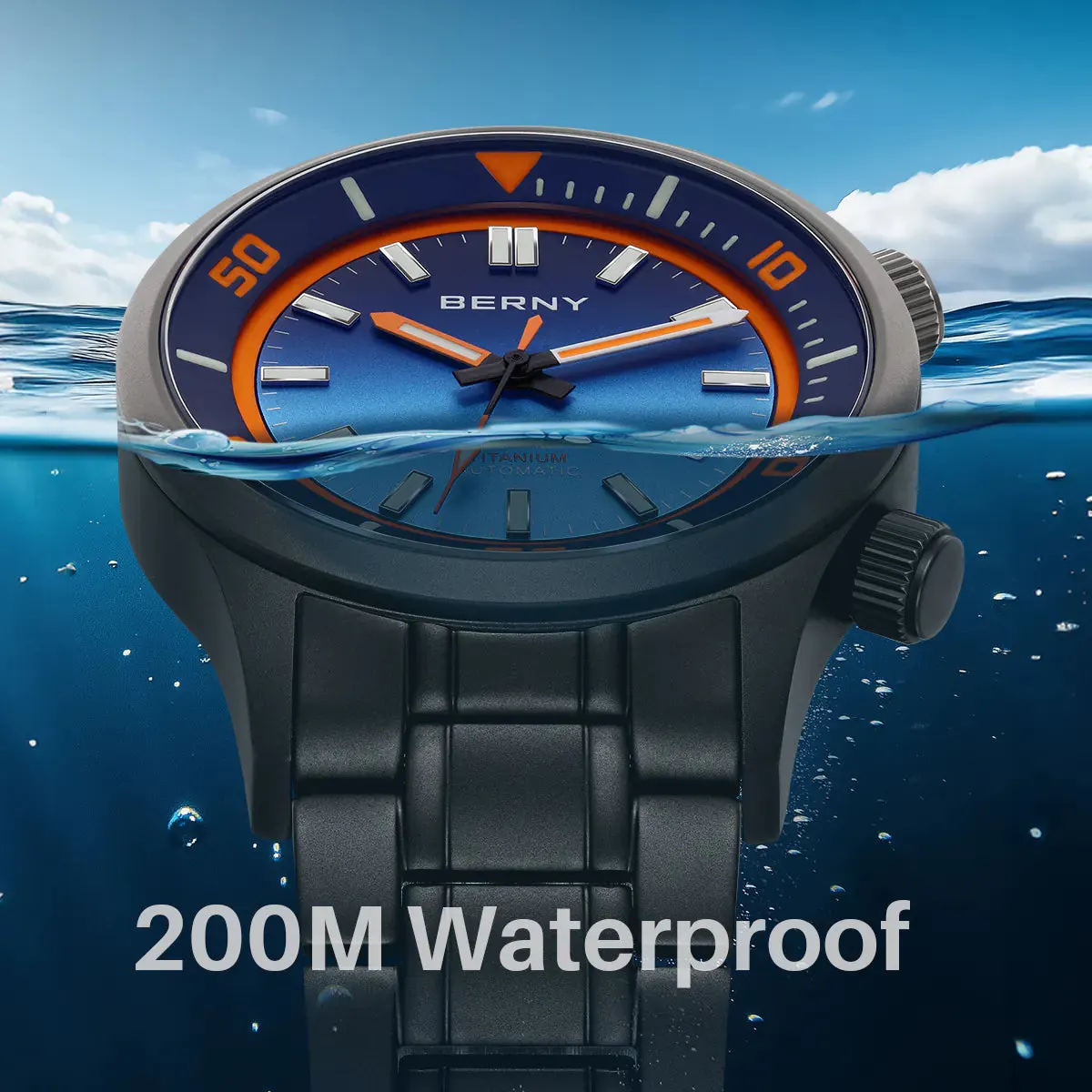 Montre Berny AMT149MS – Bleu