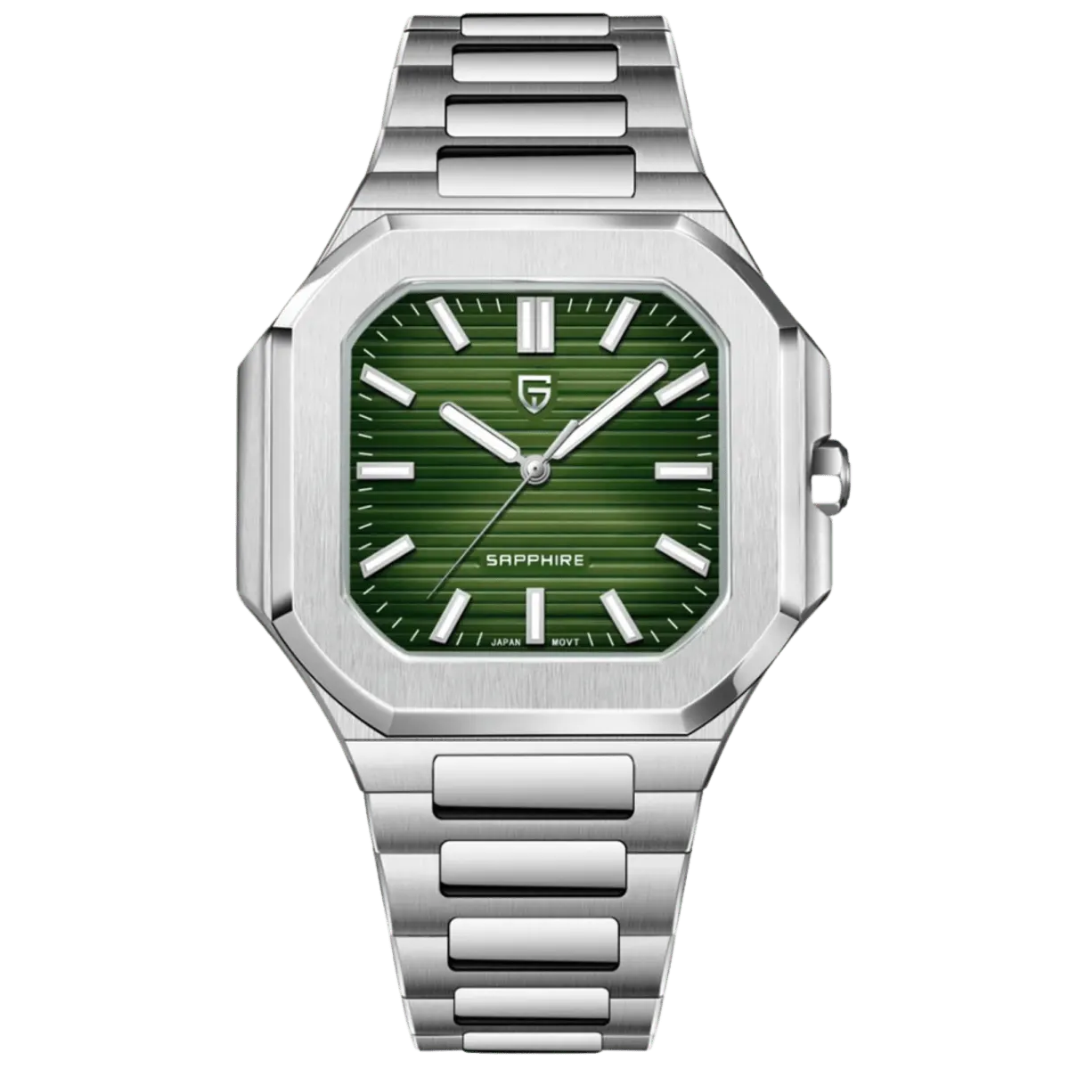 Montre Pagani Design PD-YS019 Quartz 37 mm – Vert / Acier