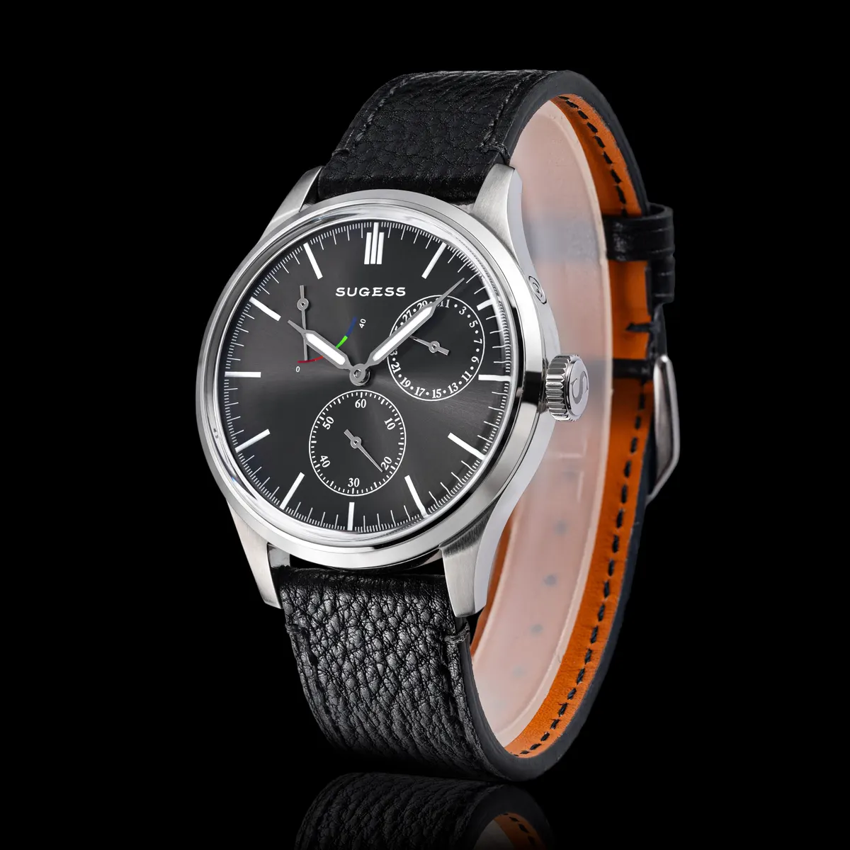 Montre Sugess S458 – Cadran gris