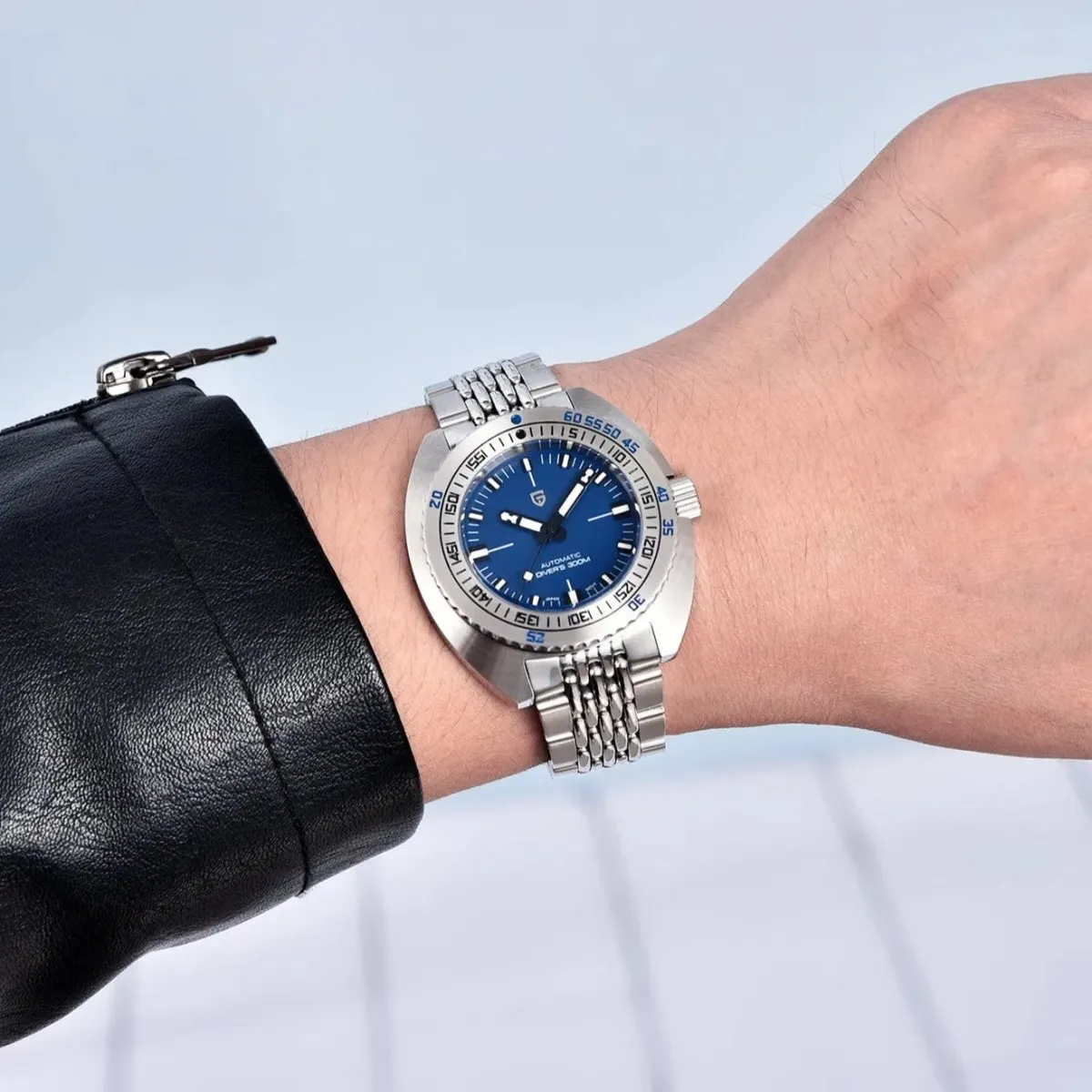 Montre Pagani Design Automatique 42,5 mm – Bleu