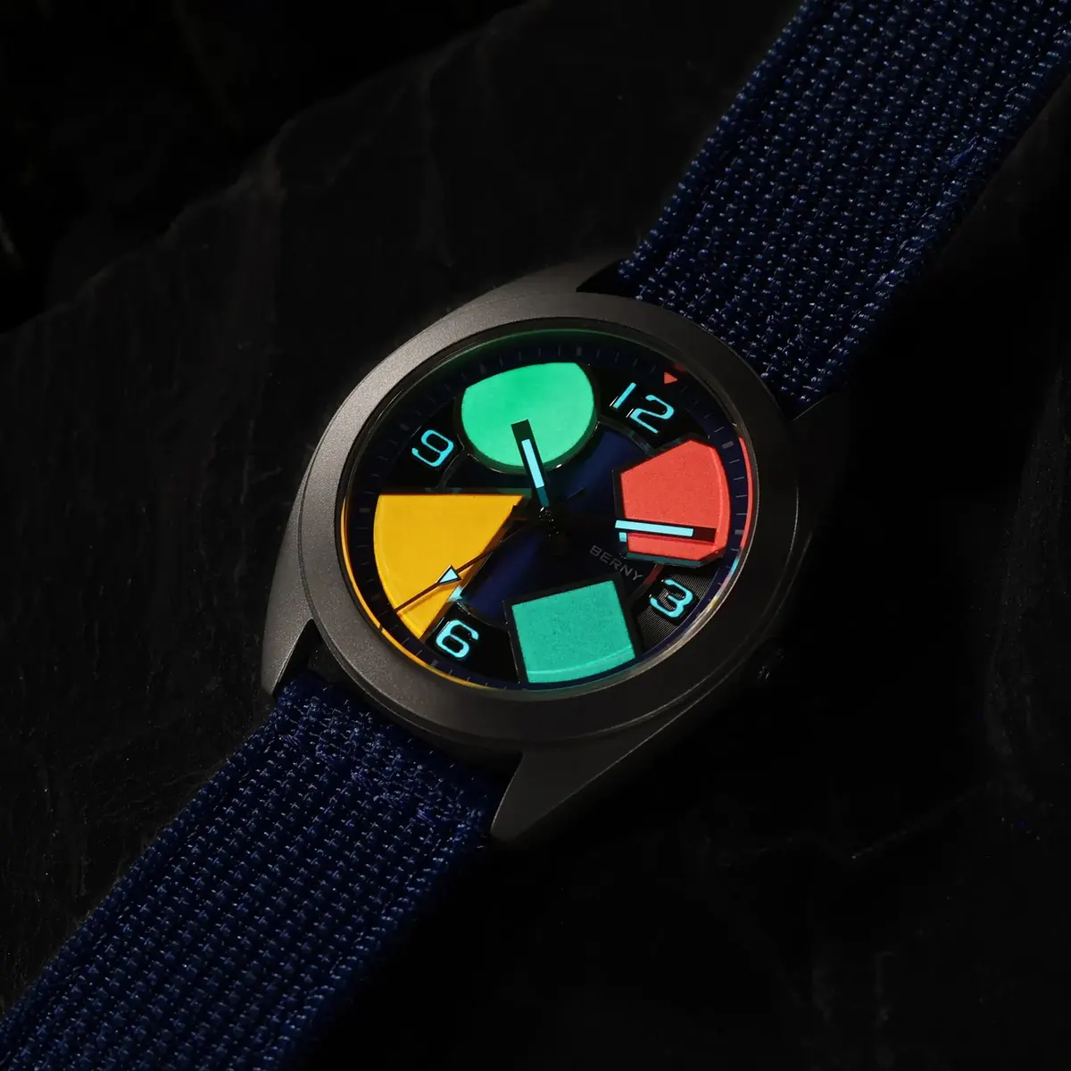 Montre Berny T2570M – Bleu